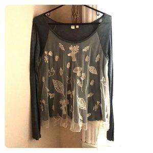 Unique Anthropologie Top